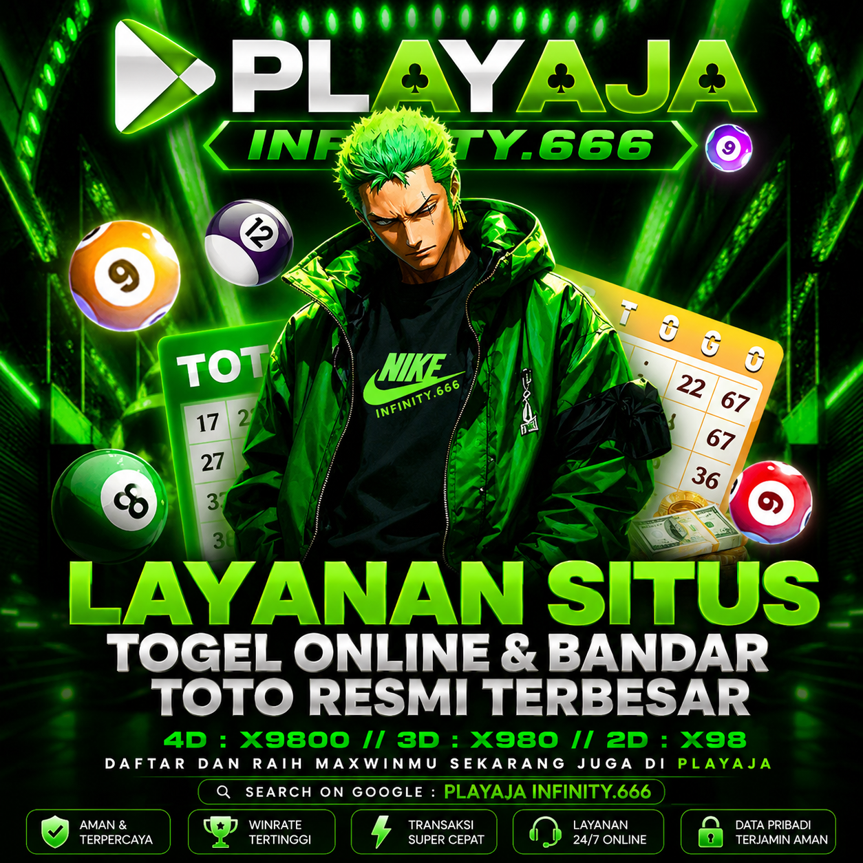 PLAYAJA | Layanan Situs Togel Online & Bandar Toto Resmi Terbesar